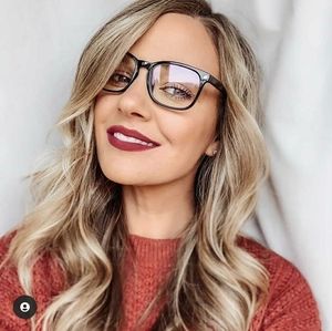 light blue acetate blocking glasses women/men